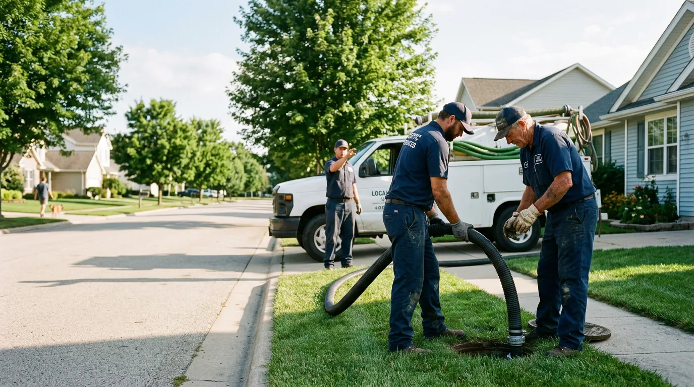 Septic Tank Cleaning in Shelton, WA